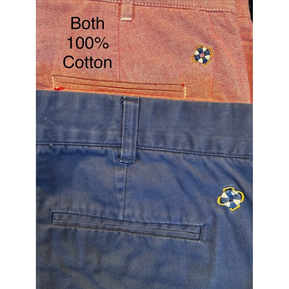 Lot of 4 Castaway Nantucket Island Mens Shorts Linen Cotton Size 32 Inseam 8.5"